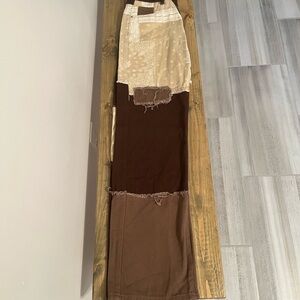 Bohemian Patchwork Jeans